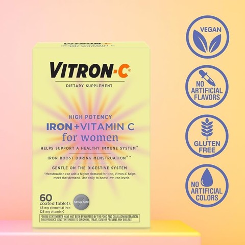 vitron c iron vitamin c for women