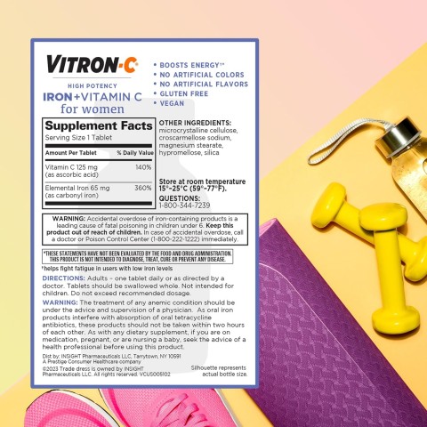 vitron c iron vitamin c for women