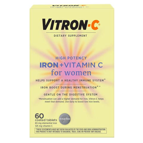 vitron c iron vitamin c for women